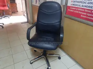 Black High Back Chair