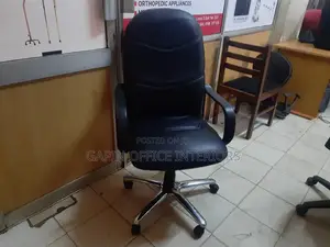 Black High Back Chair