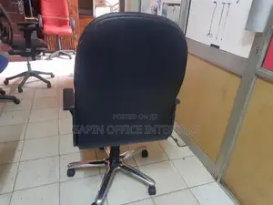 Black High Back Chair
