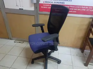 Blue-Black Office Chair
