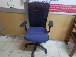 Blue-Black Office Chair