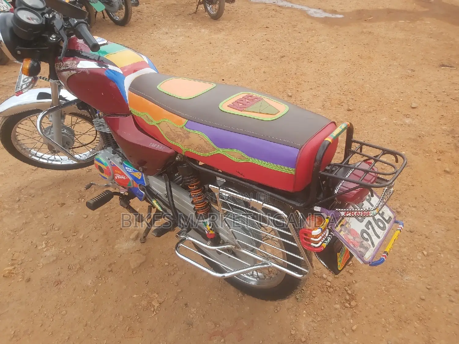 Bajaj Boxer 100 2017 Red