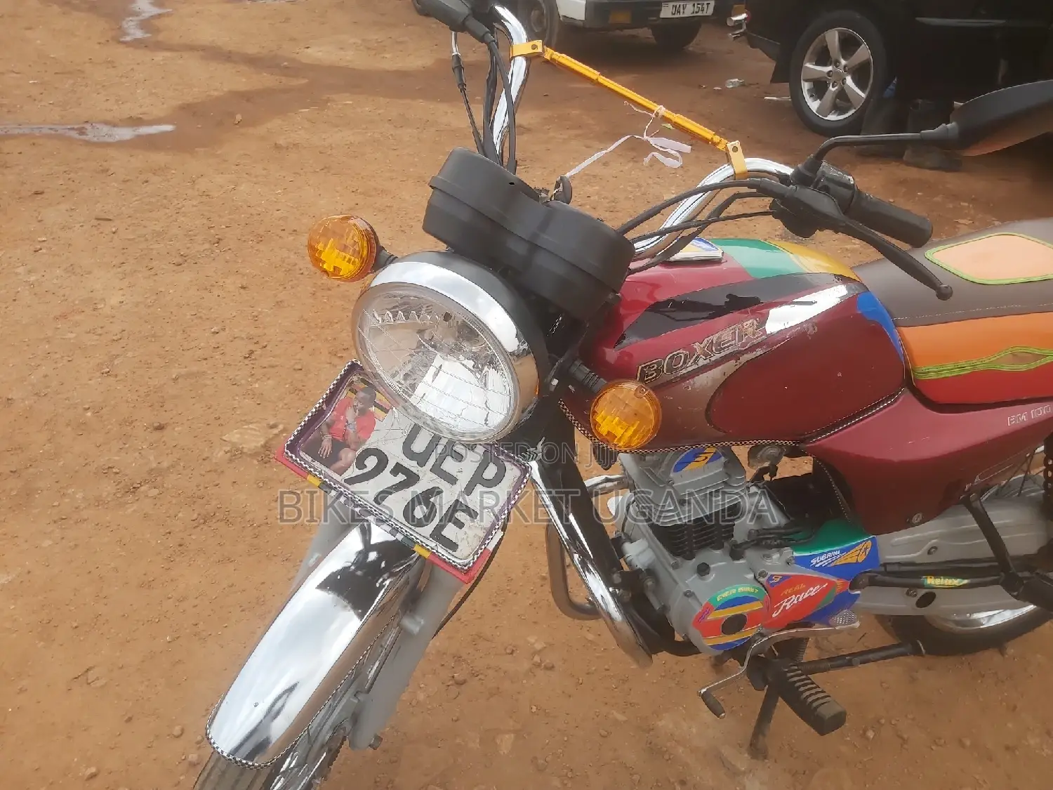 Bajaj Boxer 100 2017 Red