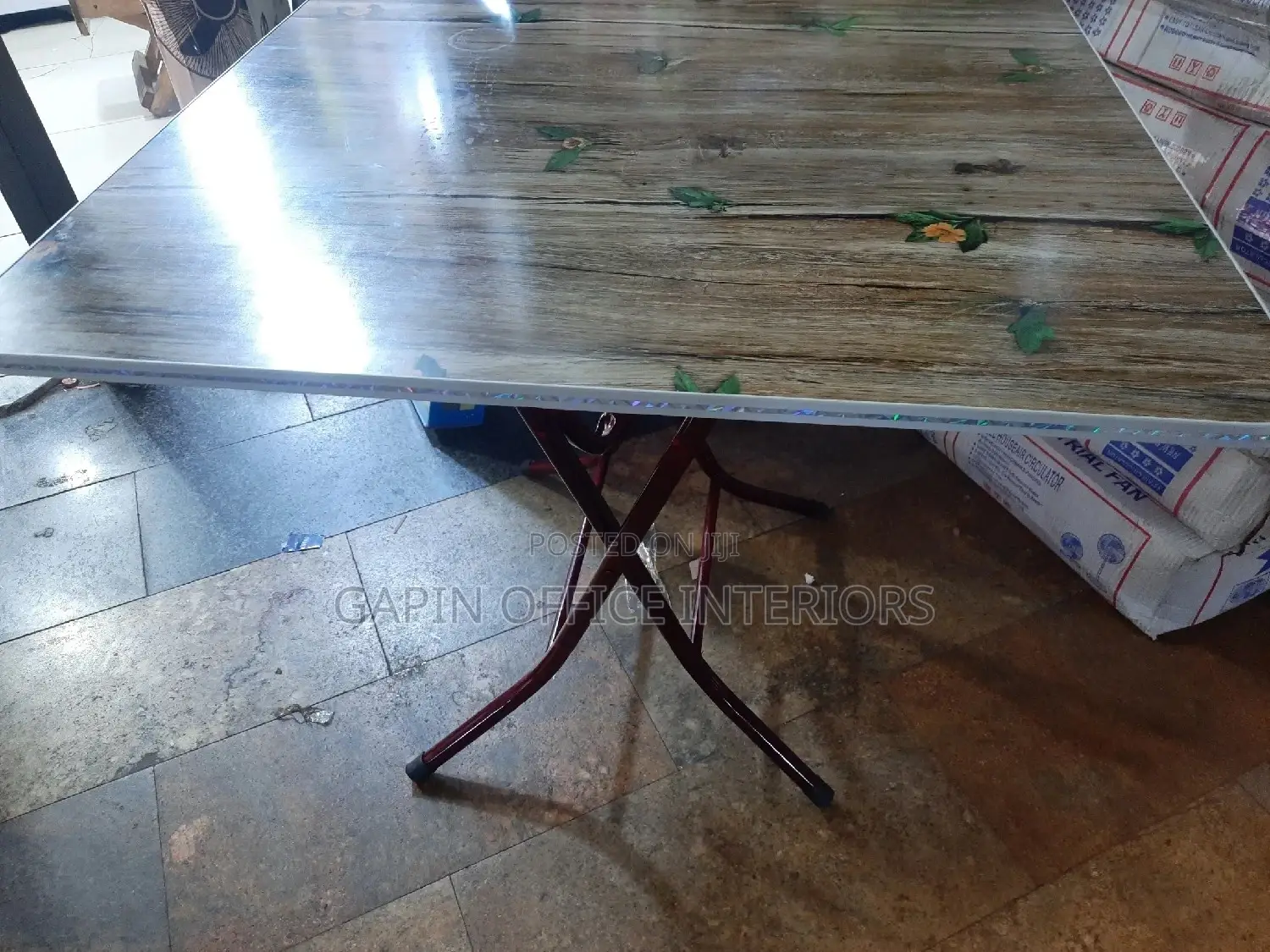 Brand New Folded Restaurant Table