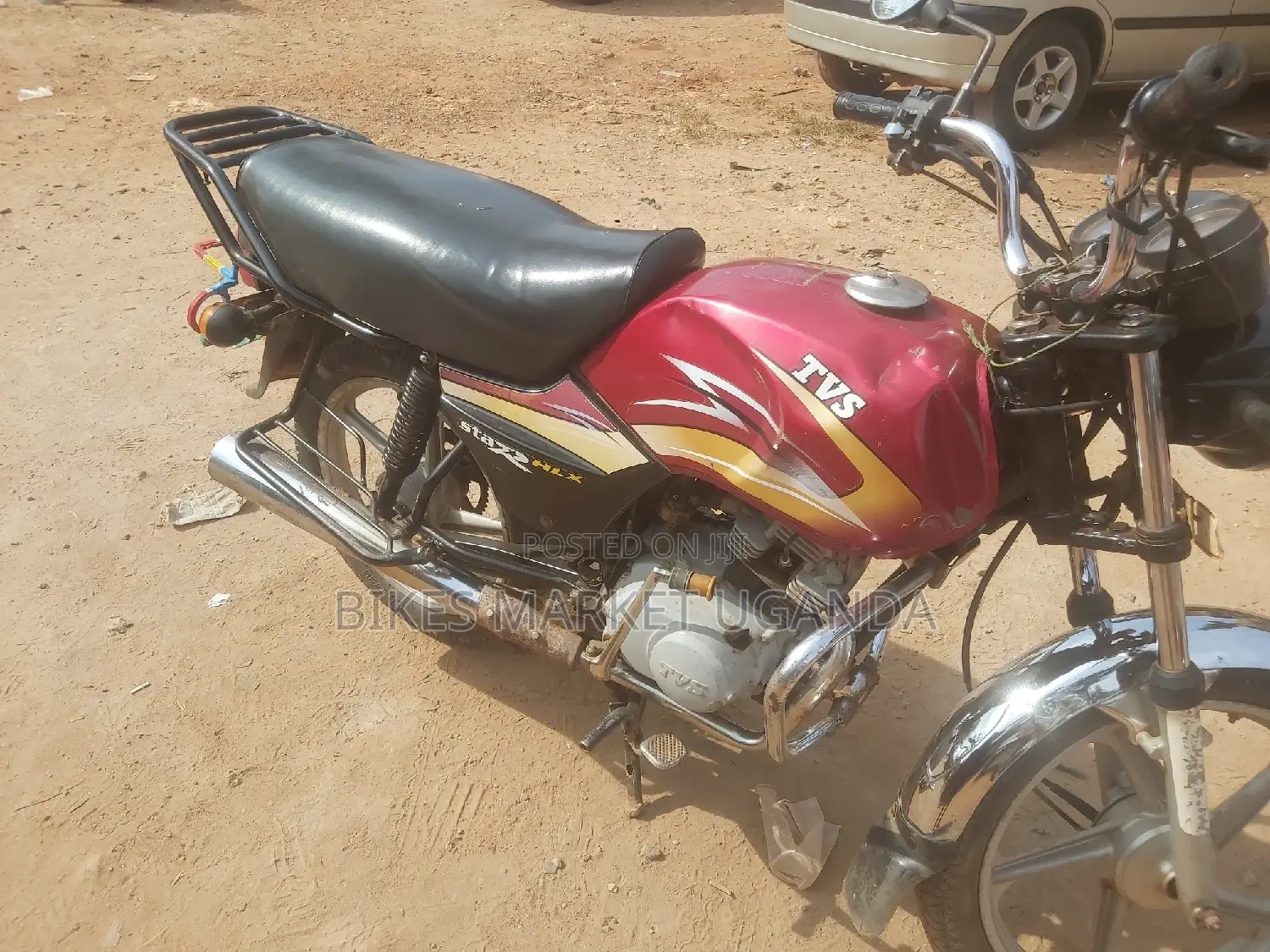 TVS XL 100 2017 Red
