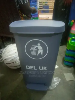 Medical Dustbin, 50 Litres, Gray