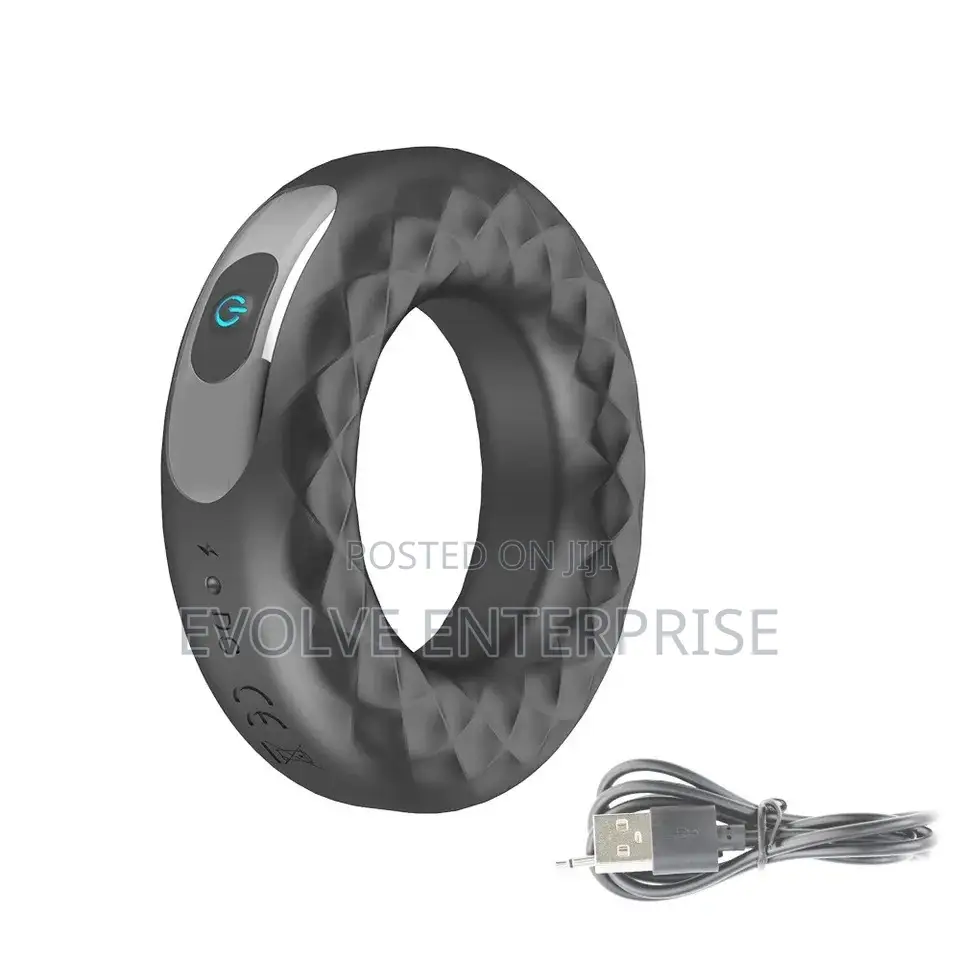 Silicone Cock Ring Vibration Waterproof