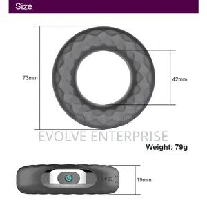 Silicone Cock Ring Vibration Waterproof