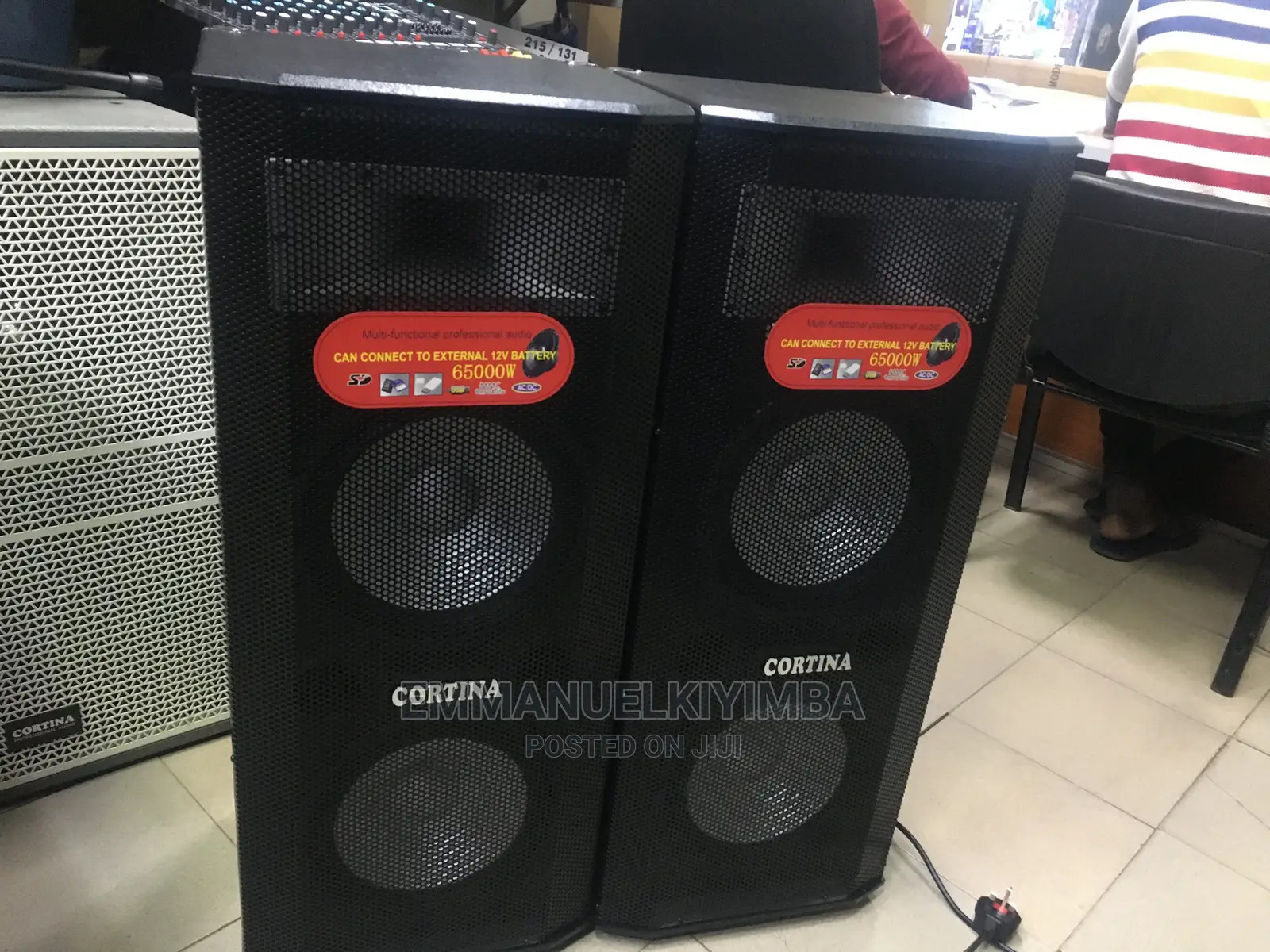 Cotina Double Amplified Speaker