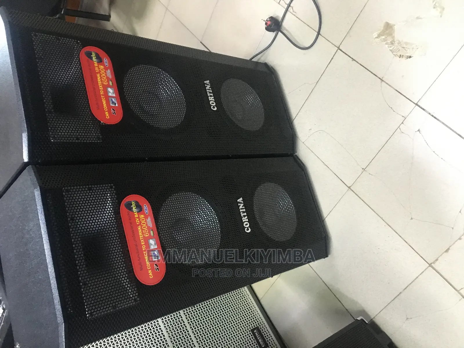 Cotina Double Amplified Speaker