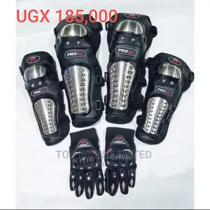Knee Elbow Guards and Gloves