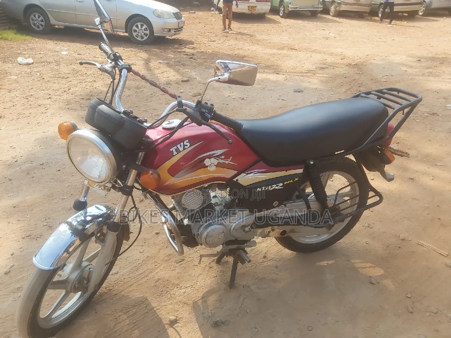 TVS XL 100 2017 Red