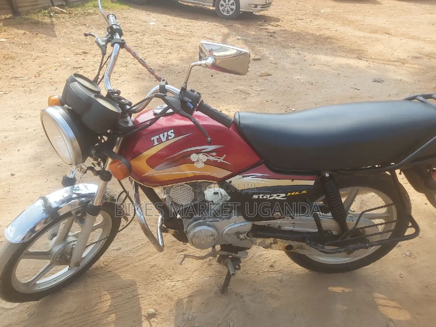 TVS XL 100 2017 Red