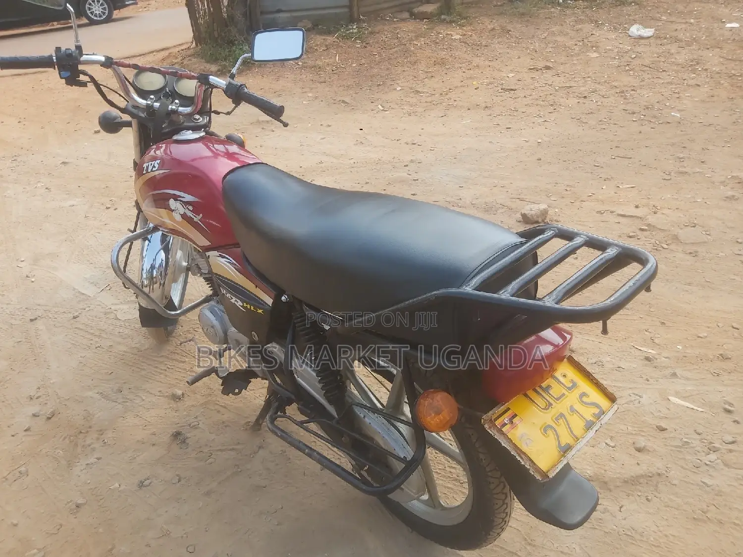 TVS XL 100 2017 Red