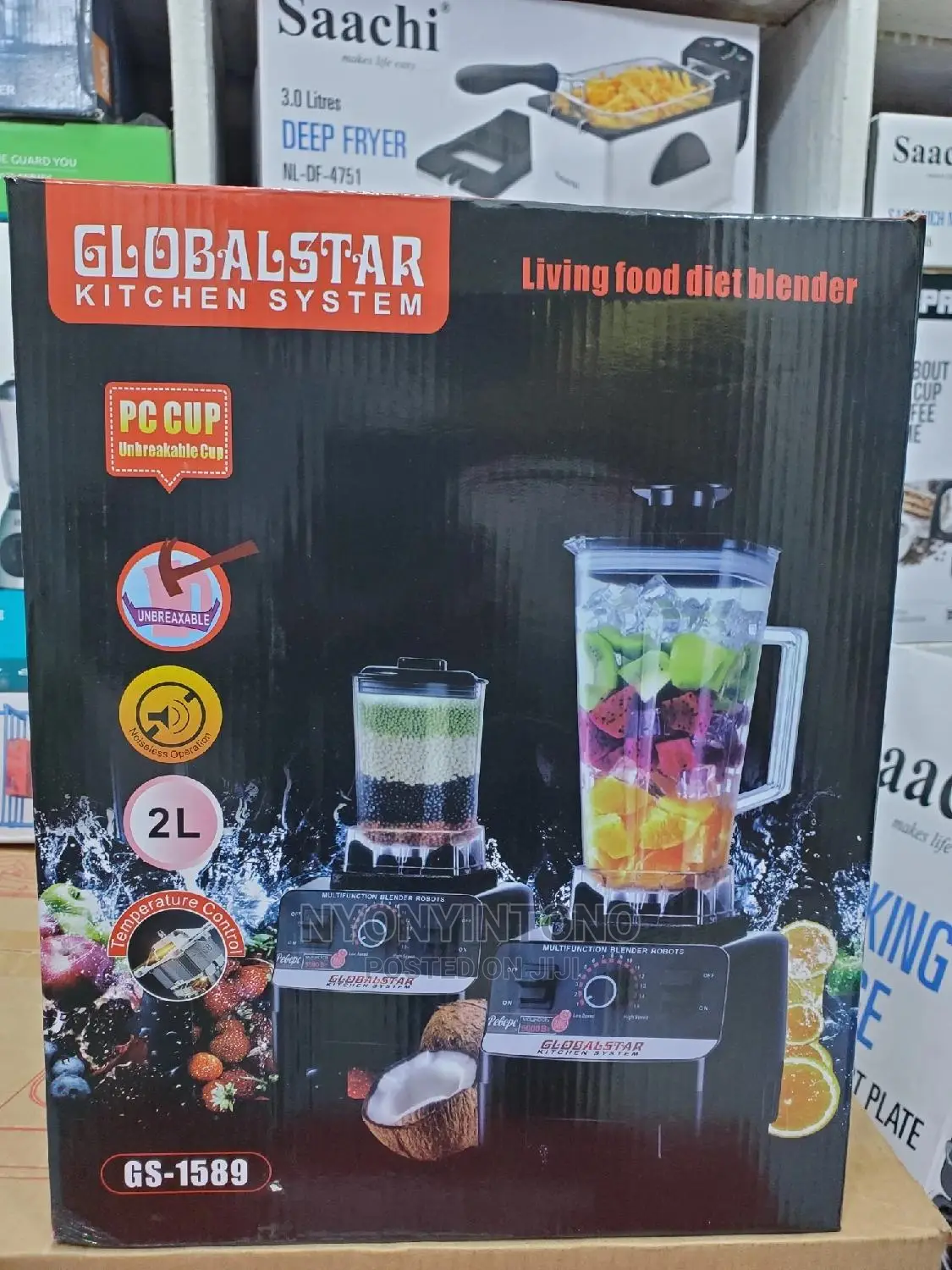 Globalstar Heavy Duty Blender With Grinder