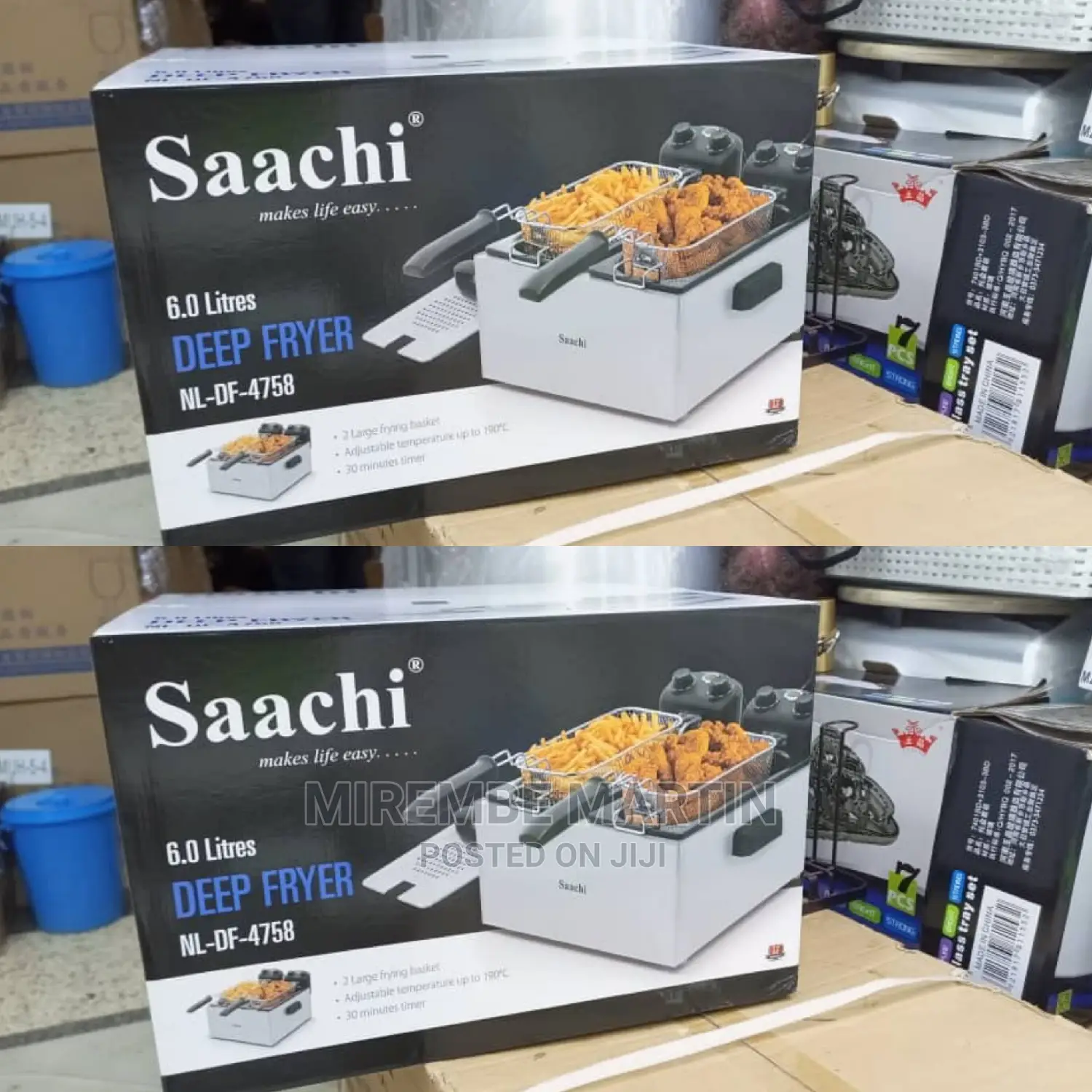 Saachi Double Deep Fryer