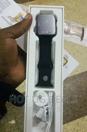 Digital Smart Watch With Extra Strap - Black