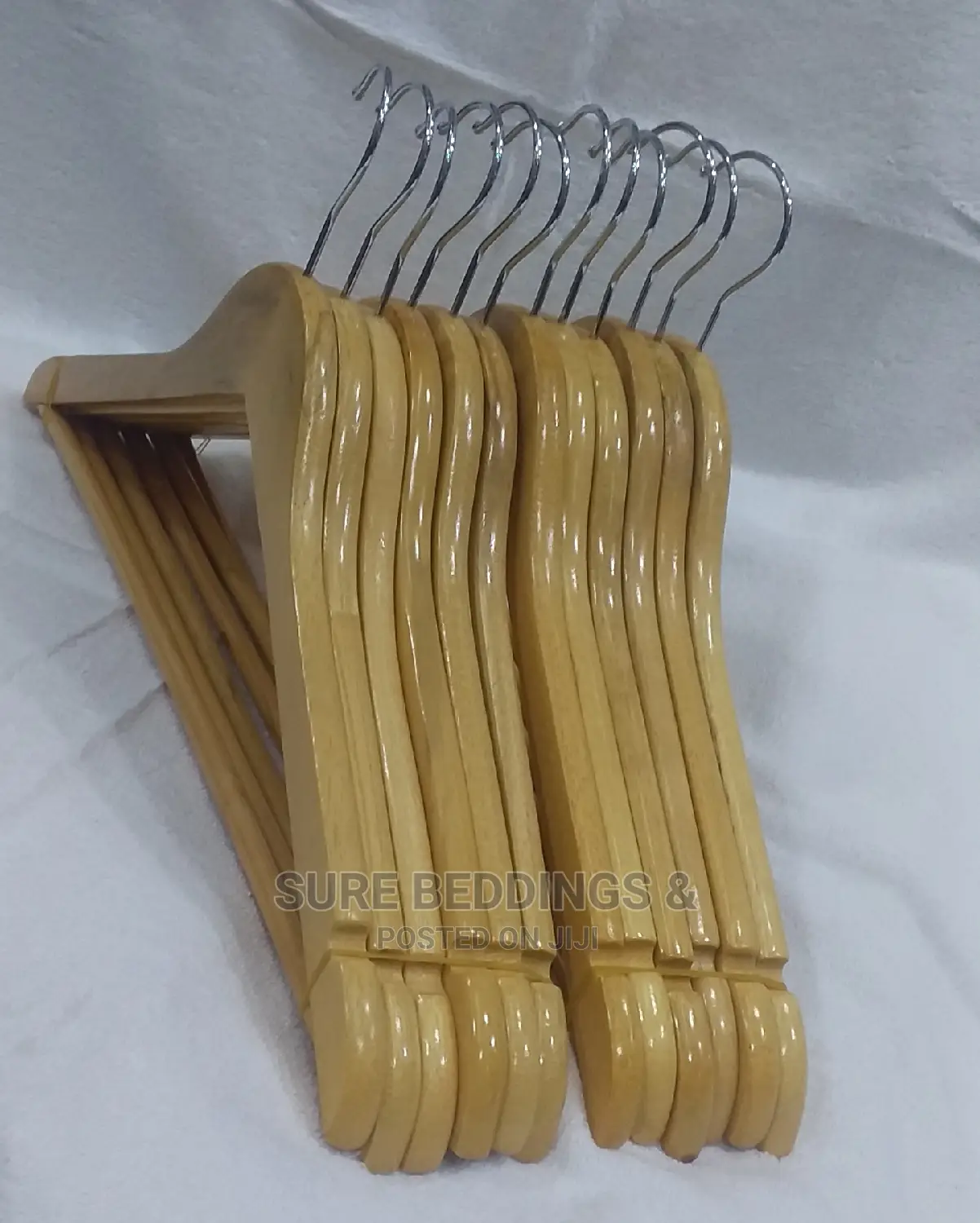 Dozen Wooden Hangers