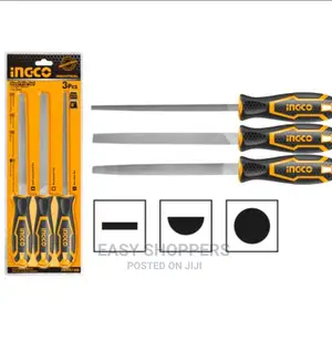 Ingco 3pcs Steel File Set