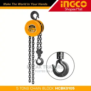 Ingco HCBK0105 5tons Chain Block 3m