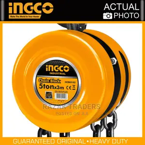 Ingco HCBK0105 5tons Chain Block 3m