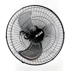 ESTIA 20" 3 Blade | 4 Speed 360° Black Orbital Ceiling Fan