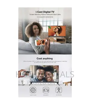 32inch Syinix Digital Frameless Tv, Inbuilt Screen Mirroring