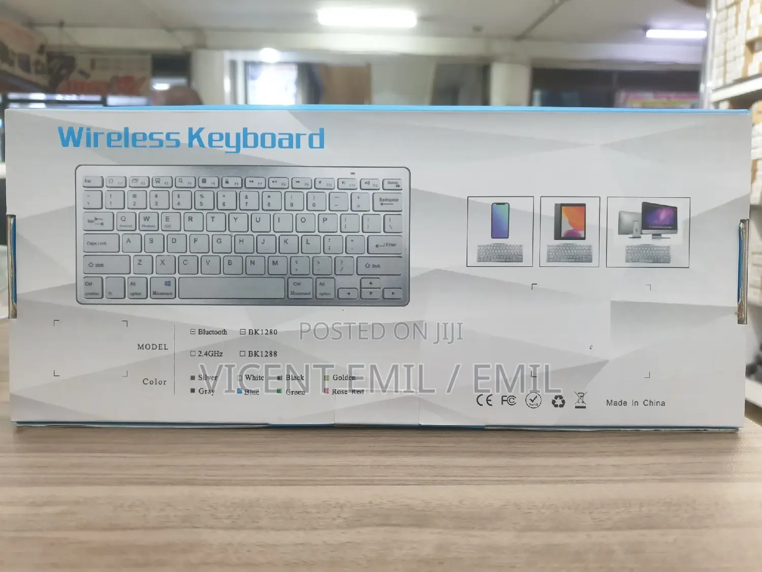 Wireless and Bluetooth Keyboard Original