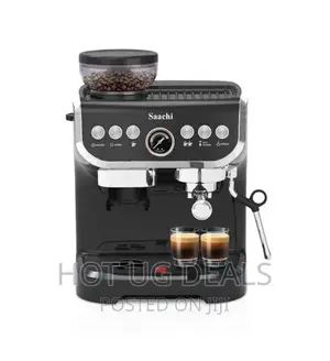 Saachi Coffee Maker Nl-cof-7066cg-bk - Silver Black