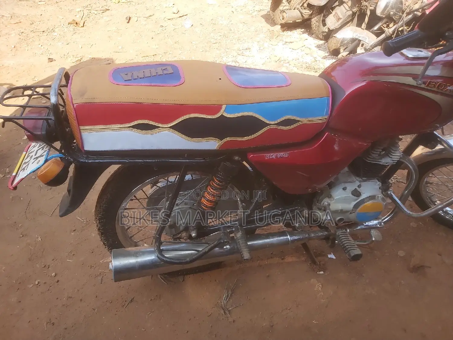 Bajaj Boxer 100 2018 Red