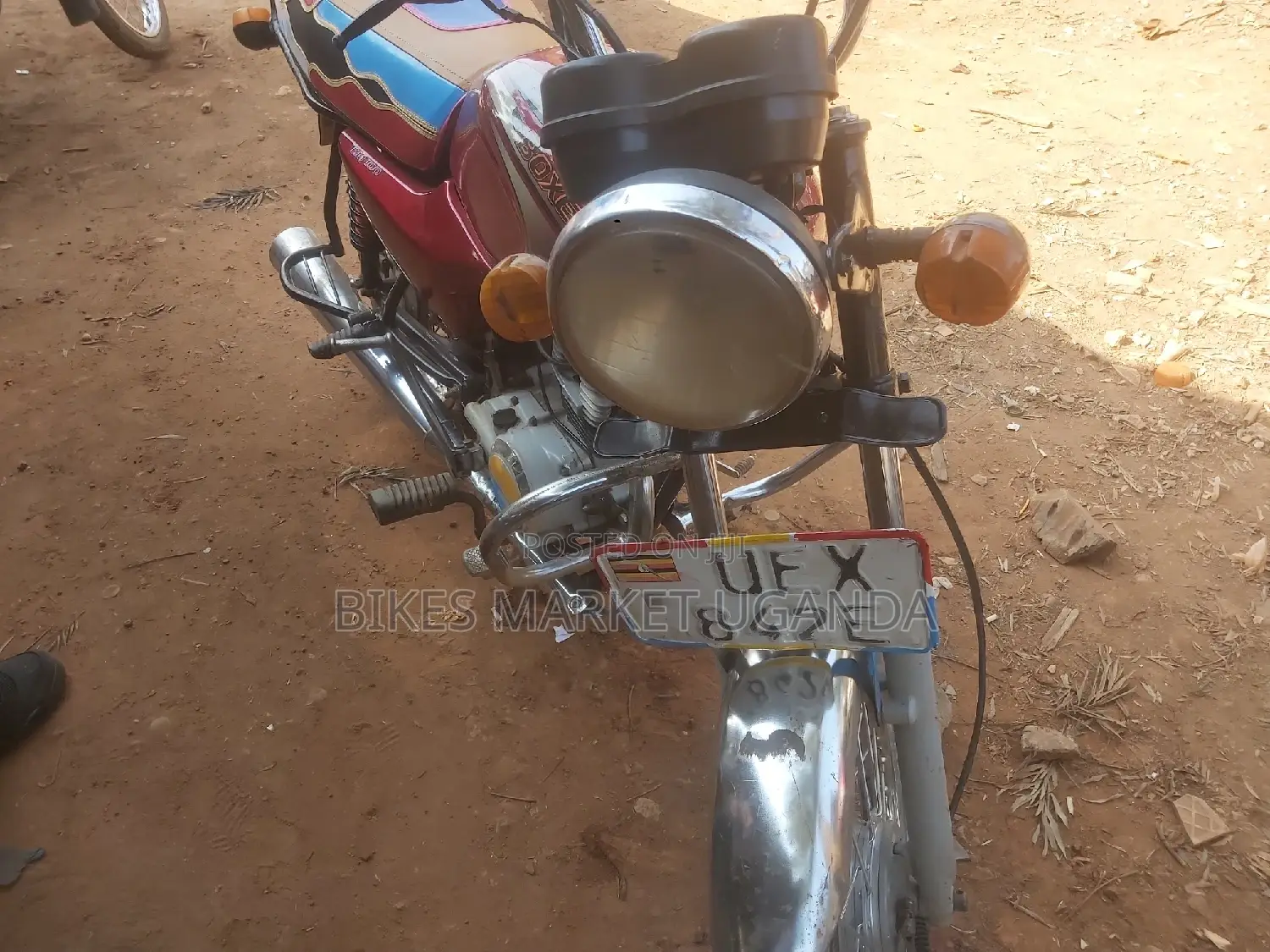 Bajaj Boxer 100 2018 Red
