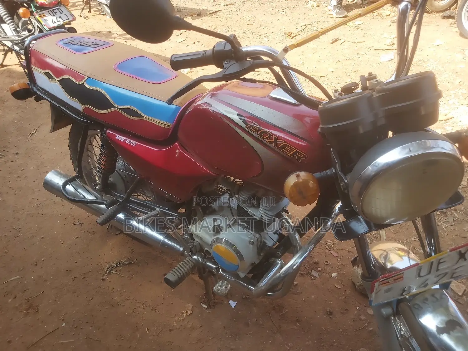 Bajaj Boxer 100 2018 Red