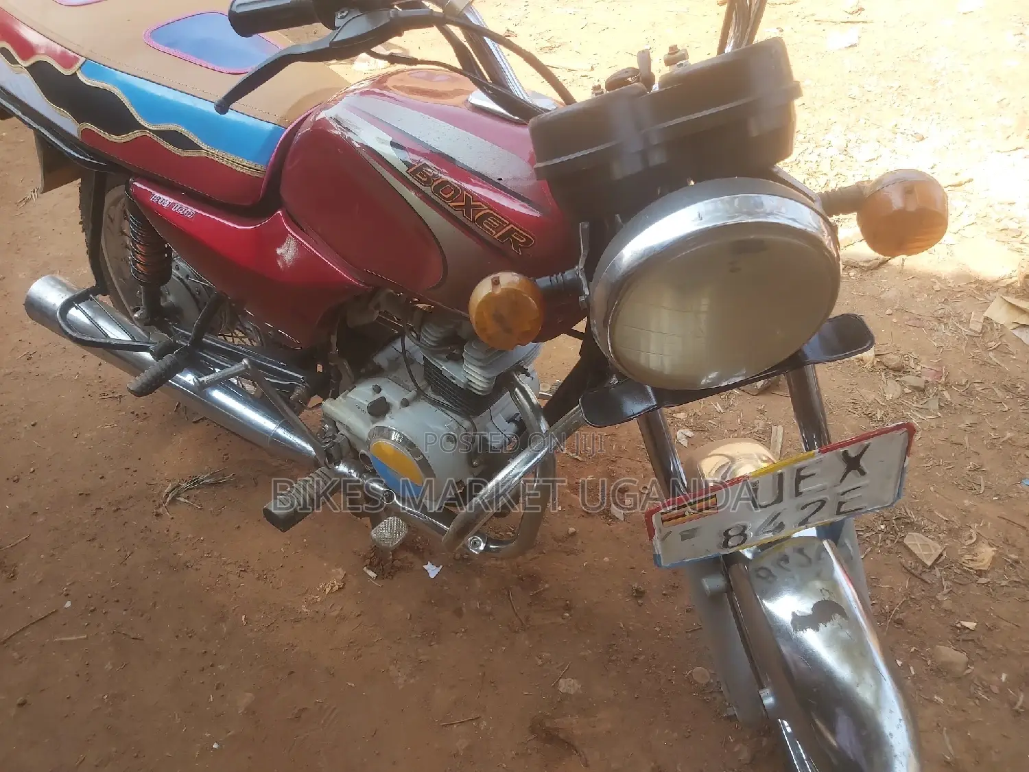 Bajaj Boxer 100 2018 Red