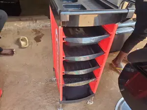 Salon Trolley Red