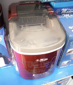 Electro Master Ice Cube Maker, 12-15 Kg/ 24hours - Maroon