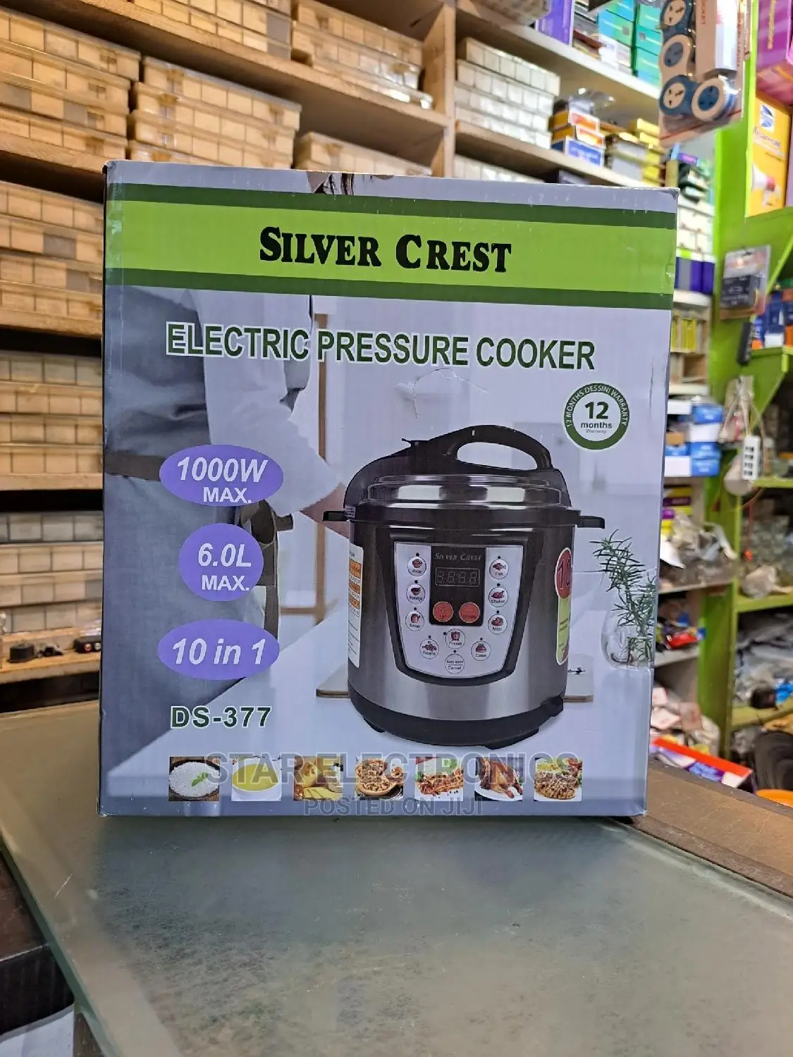 Electric Pressure Cooker 6L