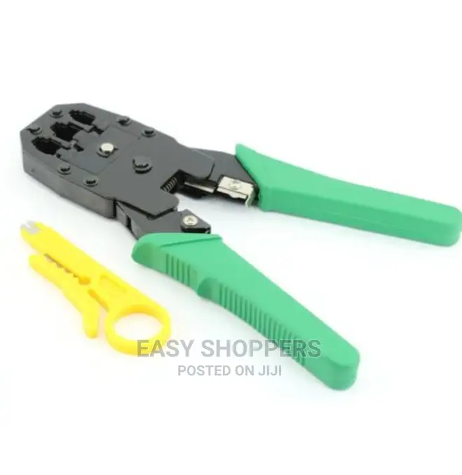 Tool RJ45 Network Cable Crimping Tool - Green
