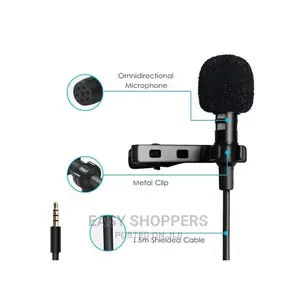 3.5mm Lavalier Microphone for Mobile and Laptop Use