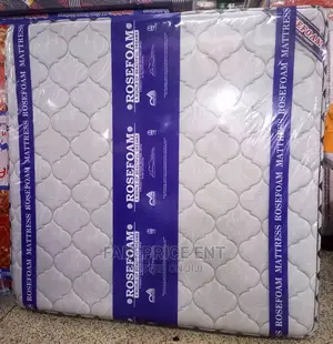 Double Layer Spring Mattress.6x6x12inches.( White)