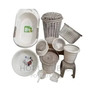 11 PCS Baby Basin Bathroom Set - Beige, Cream