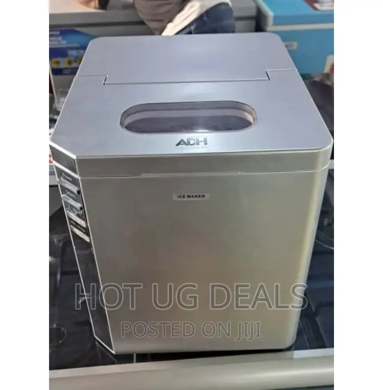 Adh Ice Cube Maker Machine - Grey