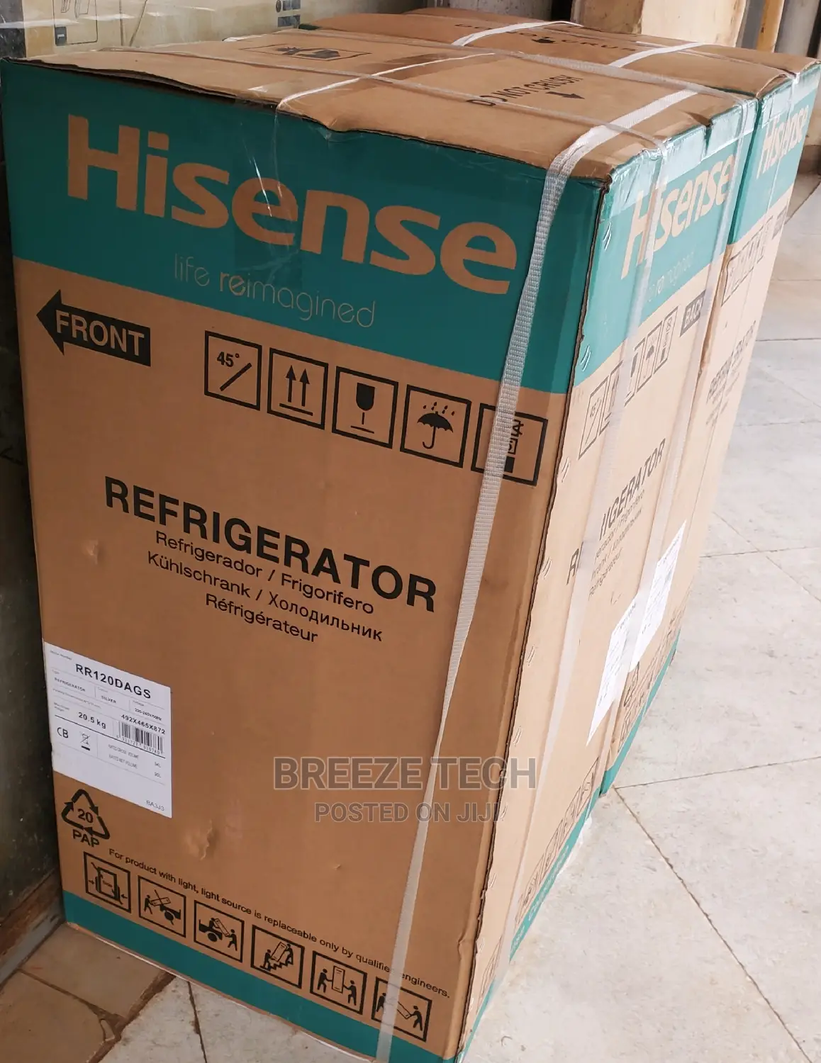 Hisense 120lts Refrigerator