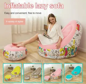 New Creative Inflatable Sofa With Inflatable Stool