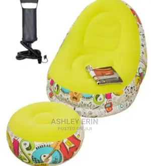 New Creative Inflatable Sofa With Inflatable Stool