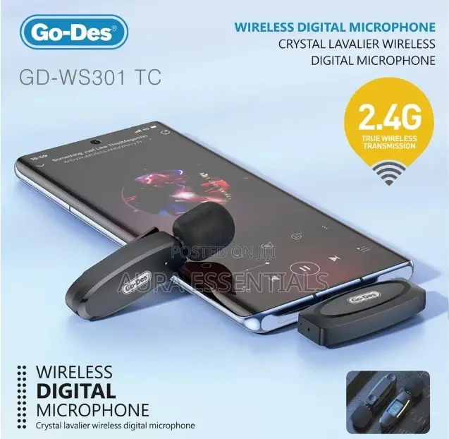 GO - DES Type-C Wireless Portable Microphone