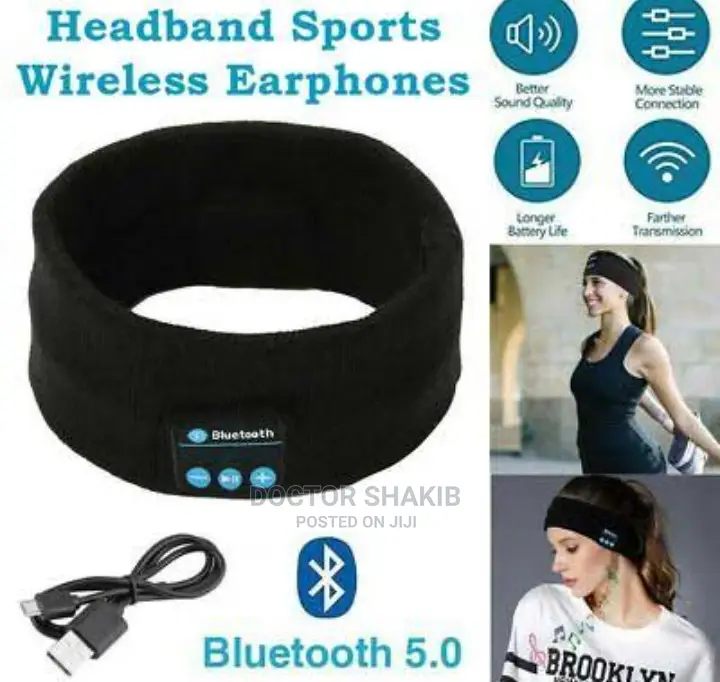 Wireless Bluetooth Headband