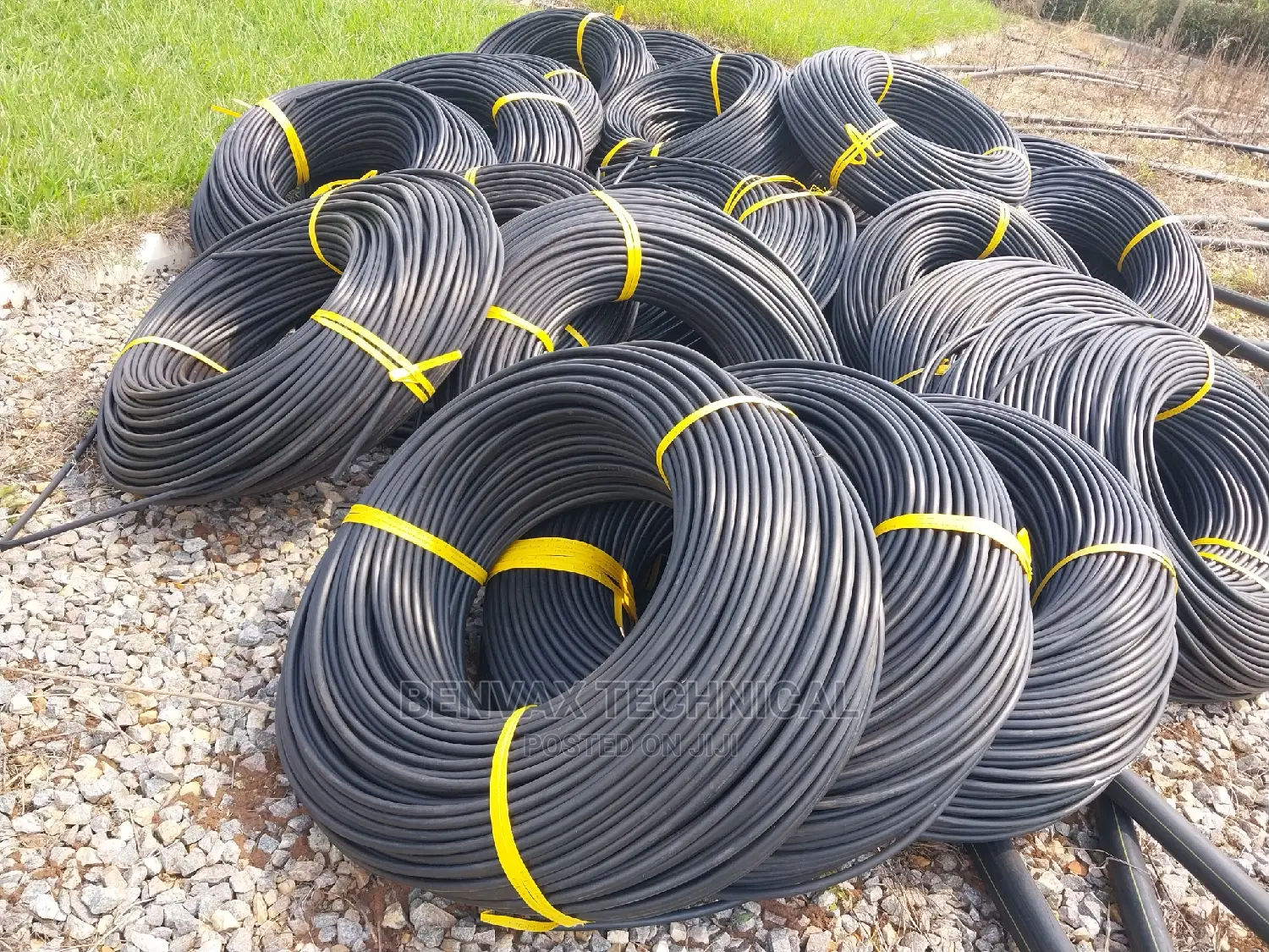 500m Rolls, 16mm Blank Dripline Pipe