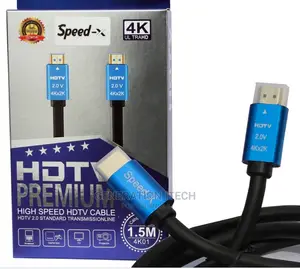 4k Hdmi Cable 1.5M- HDTV Premium Gold Cable