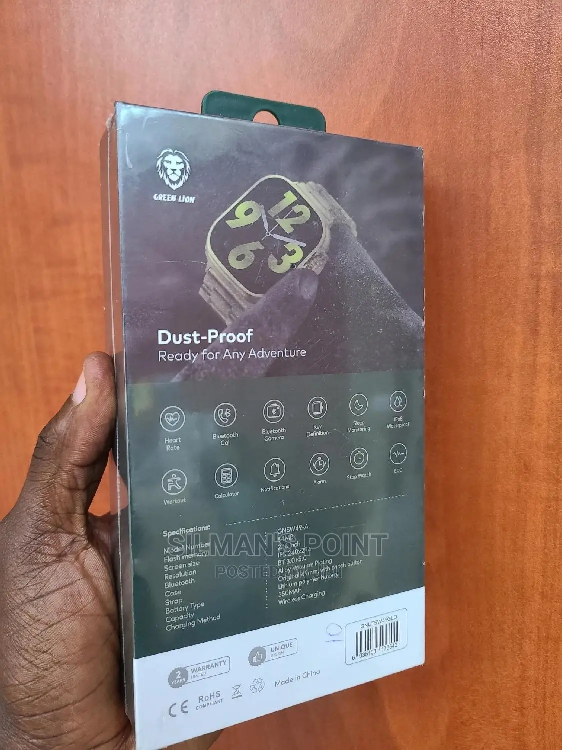 Green Lion Gold Edition Smart Watch