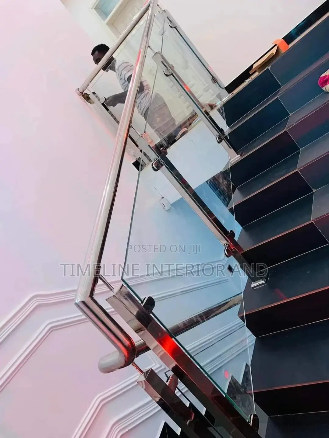 Glass 100mm Stainless.